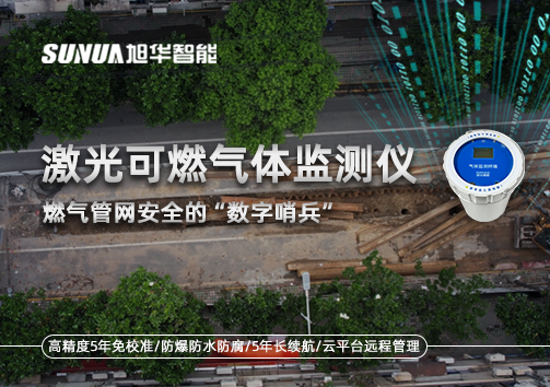 燃气管网安全的“数字哨兵”：激光可燃气体监测仪