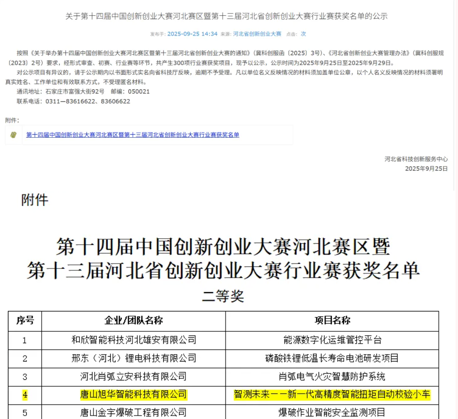 喜讯 | 唐山OKPay智能科技有限公司荣获省创新创业大赛二等奖！